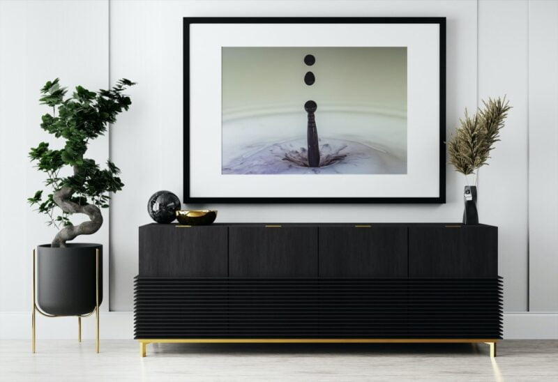 black twins living room