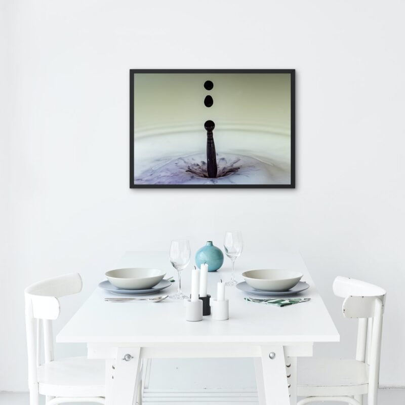 black twins dining room