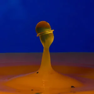English man water drop